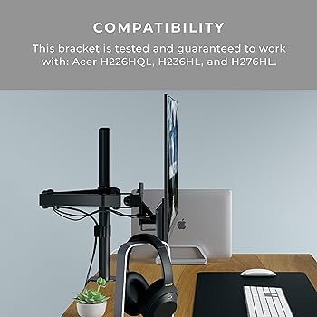HumanCentric VESAマウントアダプタブラケット、Acer モニターH226HQL、H236HL、H276HL用［特許出願中］製 w17b8b5 Amazon.com: HumanCentric VESA Mount Adapter Bracket
